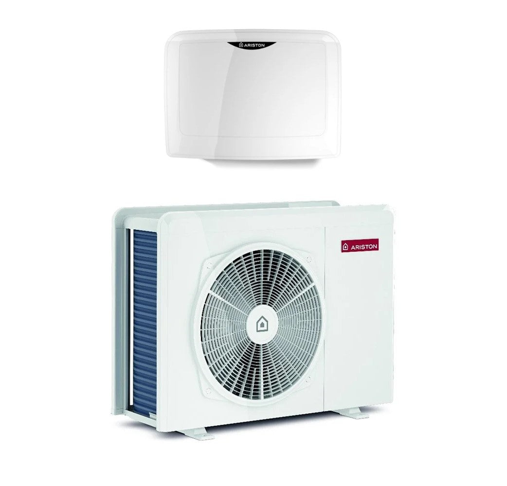 Monobloc lucht-water warmtepomp Ariston NIMBUS POCKET M NET 50 R-32, energieklasse A+++/A++, inverter, monofase.