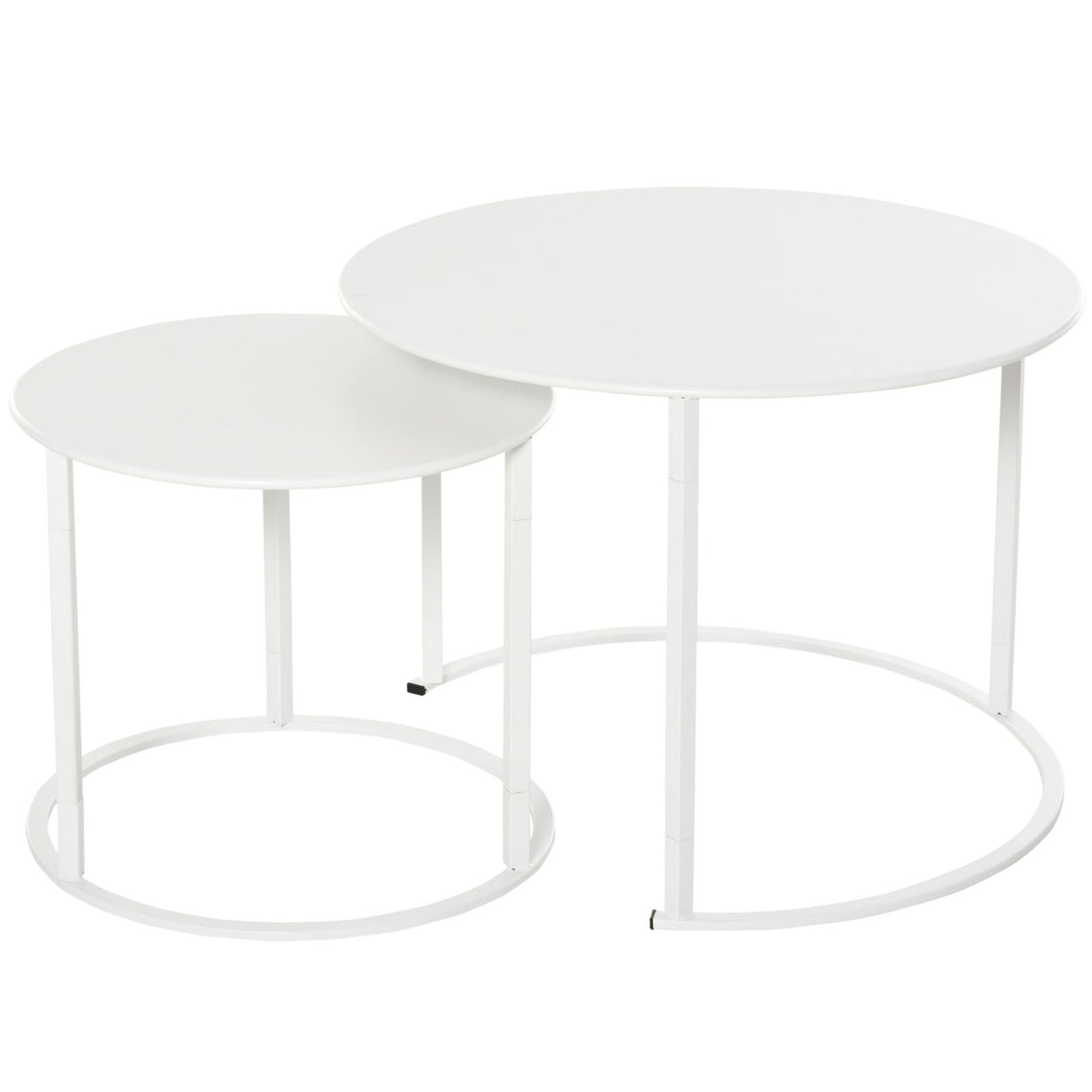 immagine-1-easycomfort-easycomfort-set-2-tavolini-da-salotto-e-giardino-salvaspazio-sovrapponibili-tavolini-da-caffe-in-ferro-bianco-ean-8054144135700-jpg