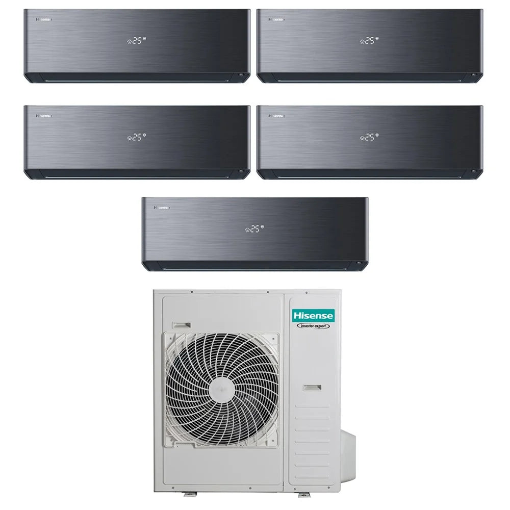 immagine-1-hisense-condizionatore-hisense-penta-split-inverter-energy-pro-x-black-99999-con-5amw125u4rta-r-32-wi-fi-integrato