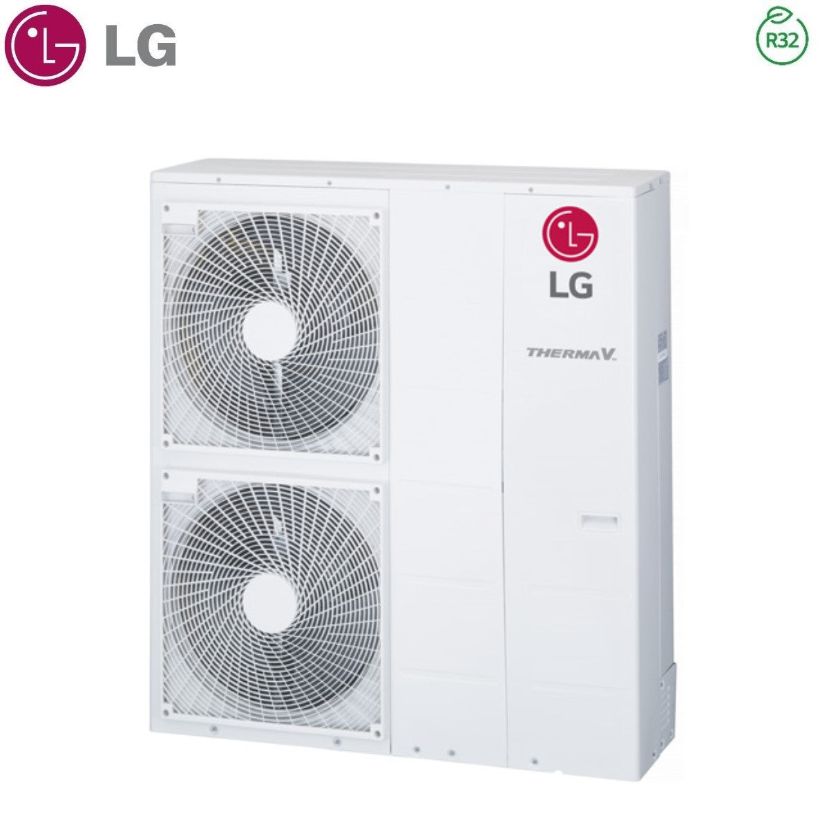 Efficiënte Mini Chiller Inverter Warmtepomp van LG Therma V met 14,0 kW vermogen, monofase R-32.