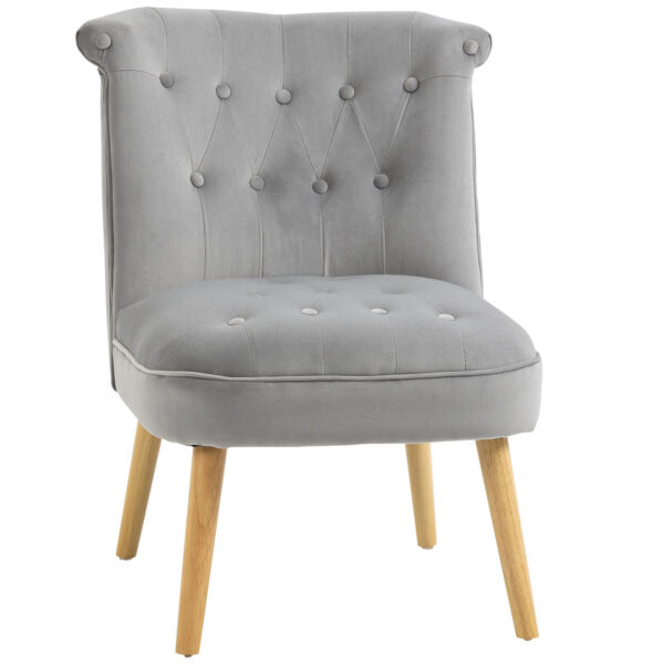 Easycomfort moderne woon- en eetkamer met omwikkelde stoelen en begroeide stof, 60x66x79 cm, Griekenland