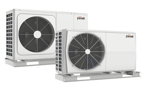 Omkeerbare lucht-water warmtepomp Ferroli OMNIA M 3.2 - 14 kW - 2CP000IF - Driefasig - Buiteninstallatie - DC Inverter compressor - R-32 - Wi-Fi - Bediening