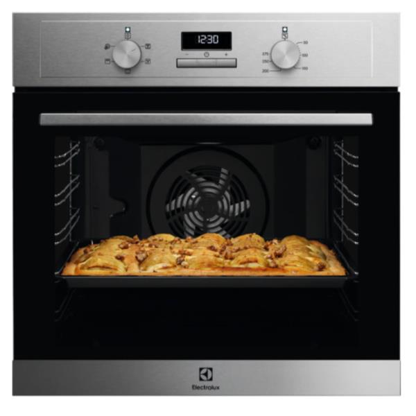 Electrolux Inbouw Elektrische Oven EOH3H00X 72 L 62cm RVS Behuizingen A