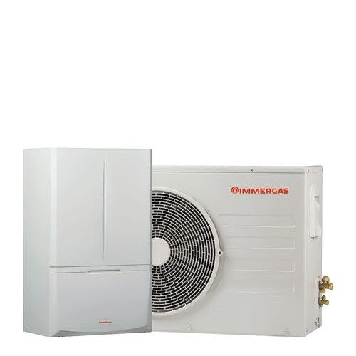 Hybride omkeerbare warmtepomp Immergas MAGIS COMBO 6 PLUS V2 R-32 Monofase - Bediening inbegrepen.